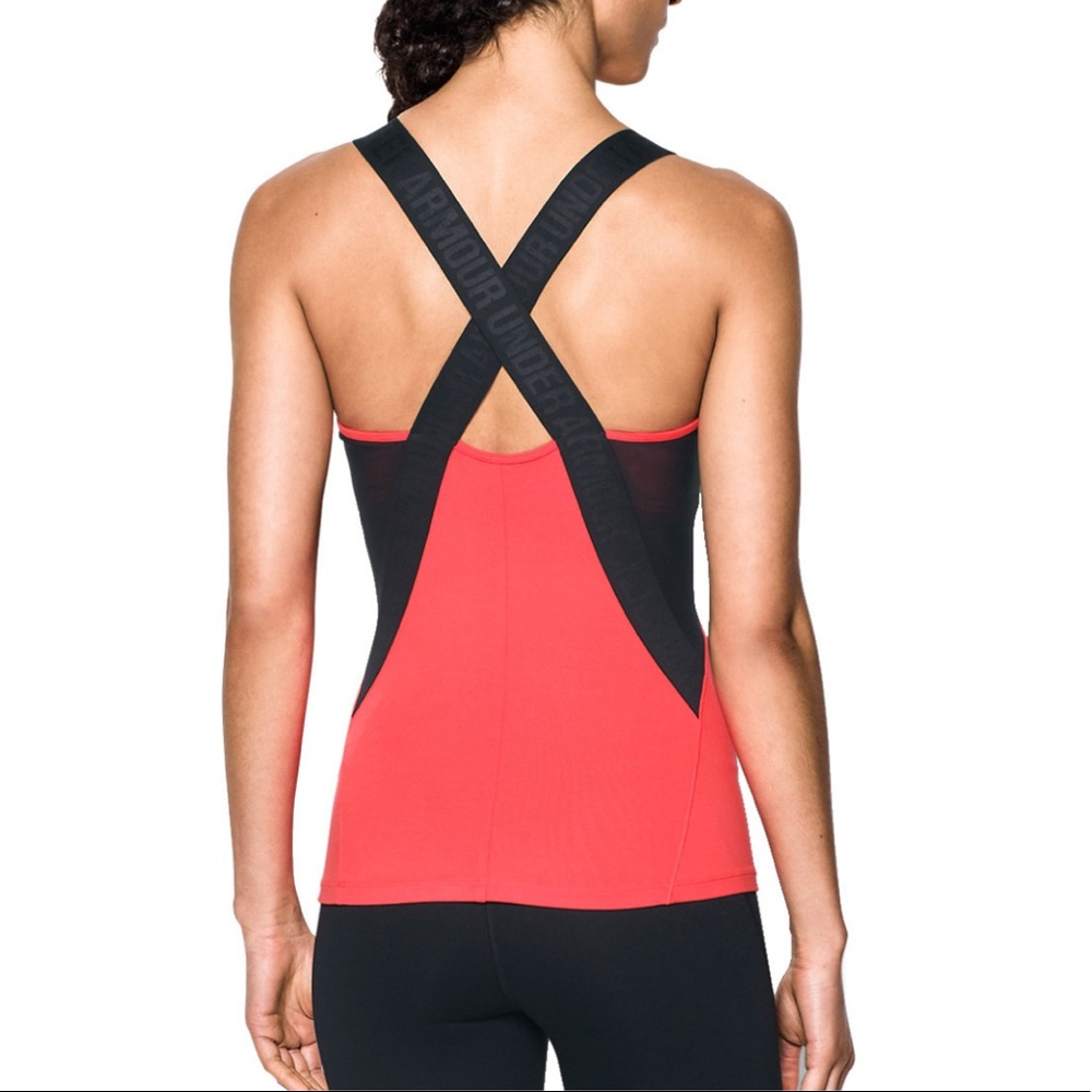 ❌SOLD❌ Under Armour Mirror Crossback Tank SMALL